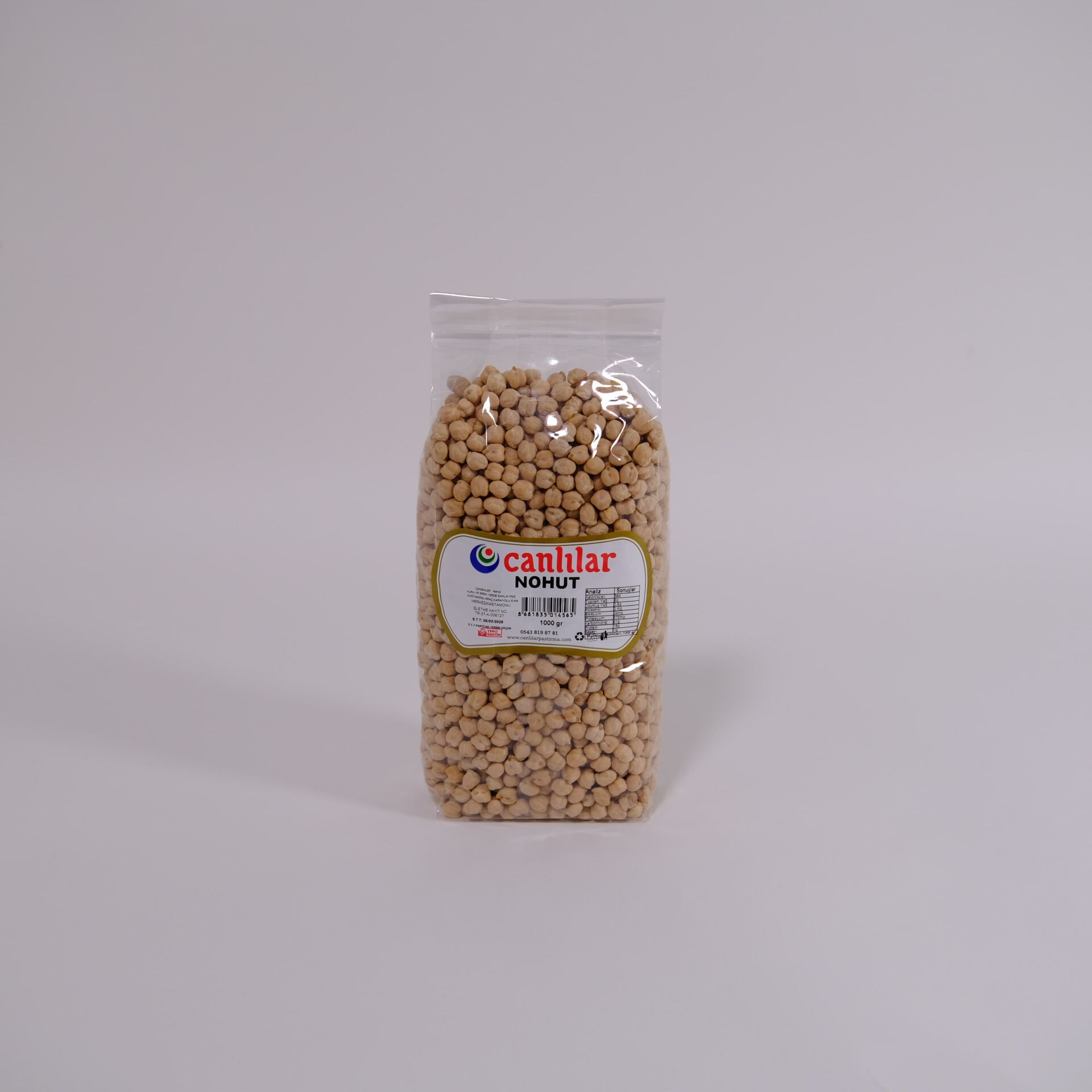 Nohut (Küçük Taneli) 1000gr