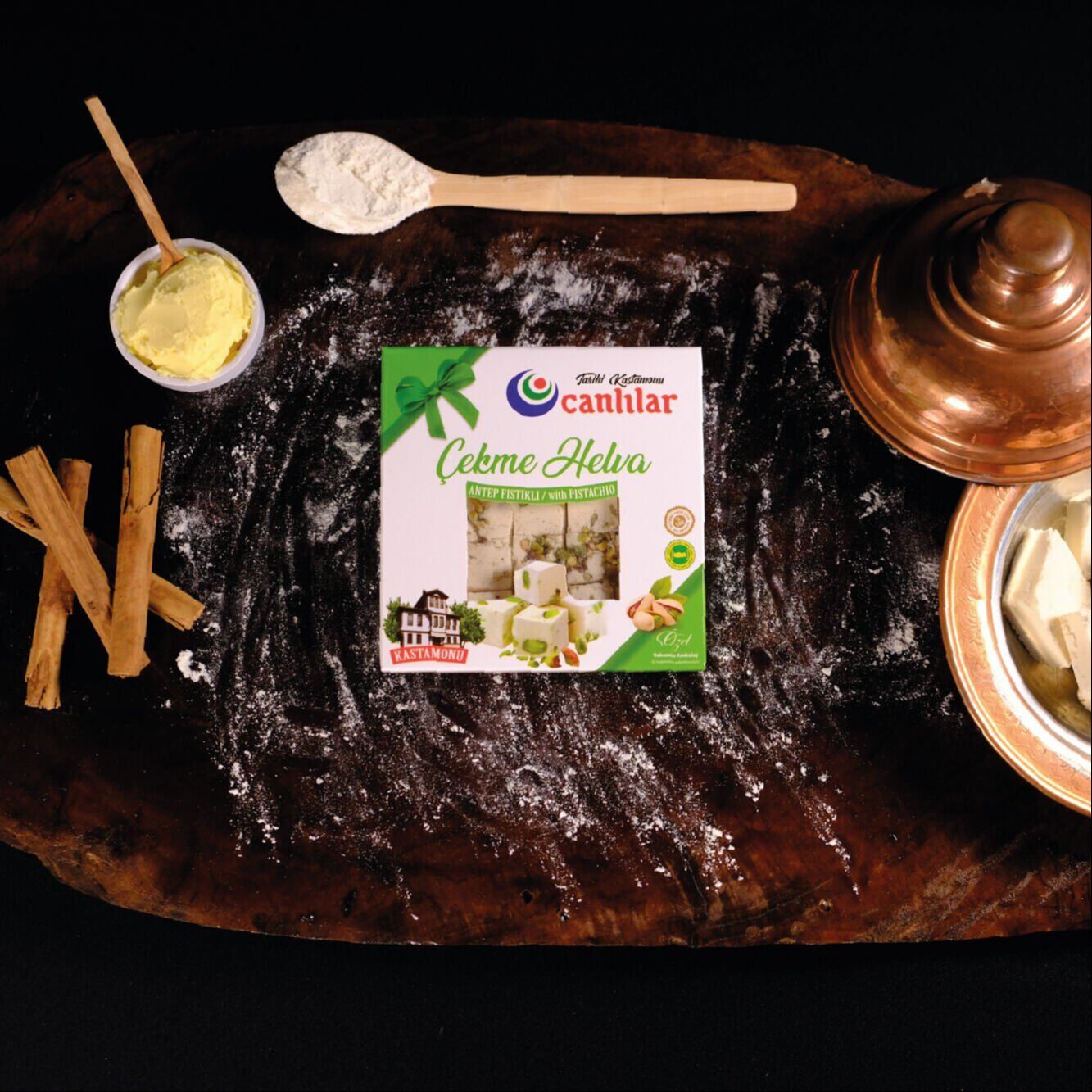 Çekme Helva Antep Fıstıklı 100 gr