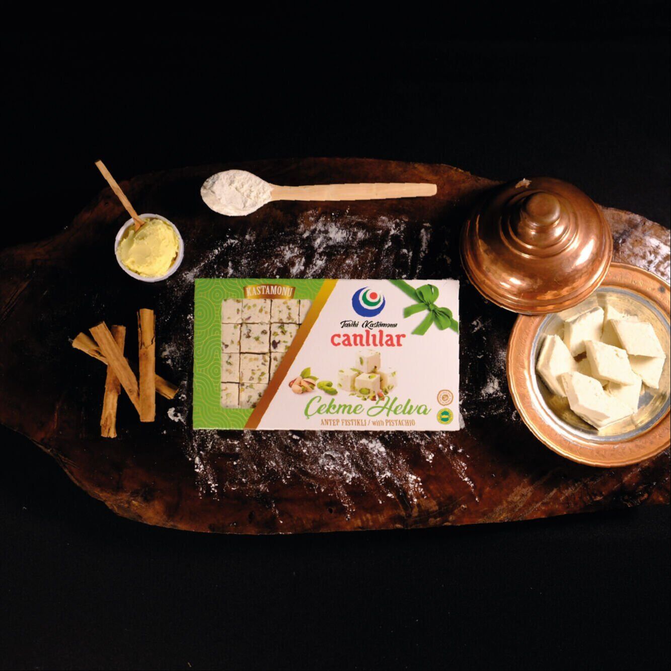 Çekme Helva Antep Fıstıklı 370 gr