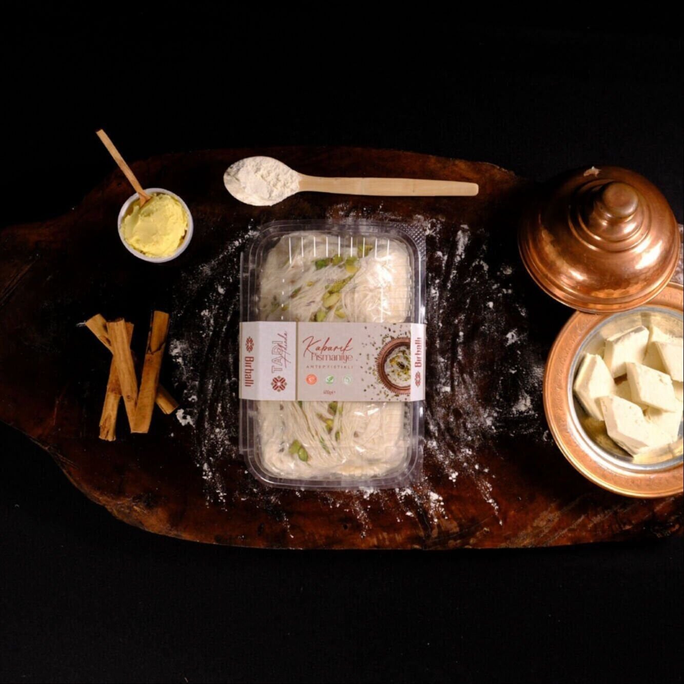 Kabarık Pişmaniye Antep Fıstıklı 400 gr