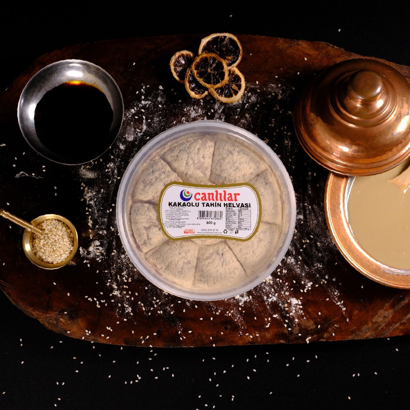 Tahin Helvası Kakaolu 900 gr