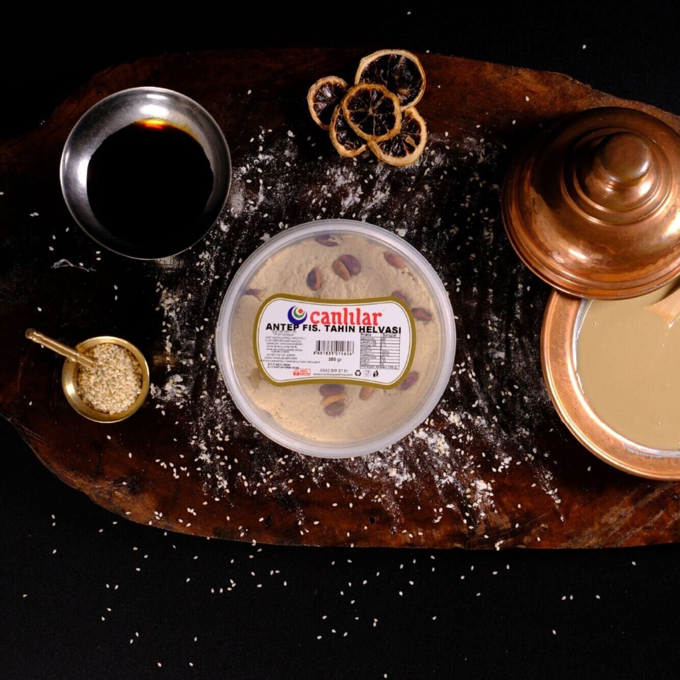 Tahin Helvası Antep Fıstıklı 350 gr