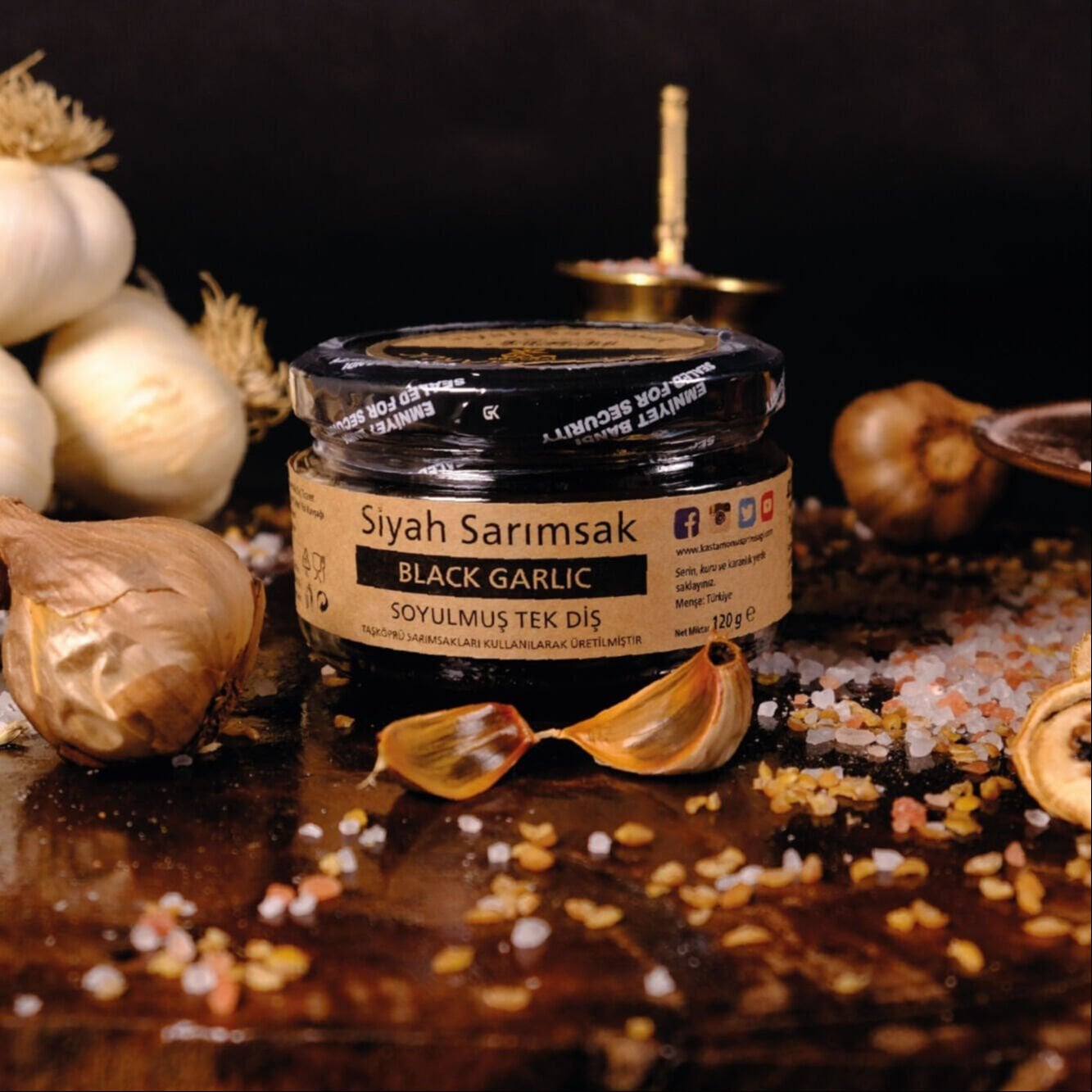 Siyah Sarımsak (Soyulmuş Diş) 120 gr