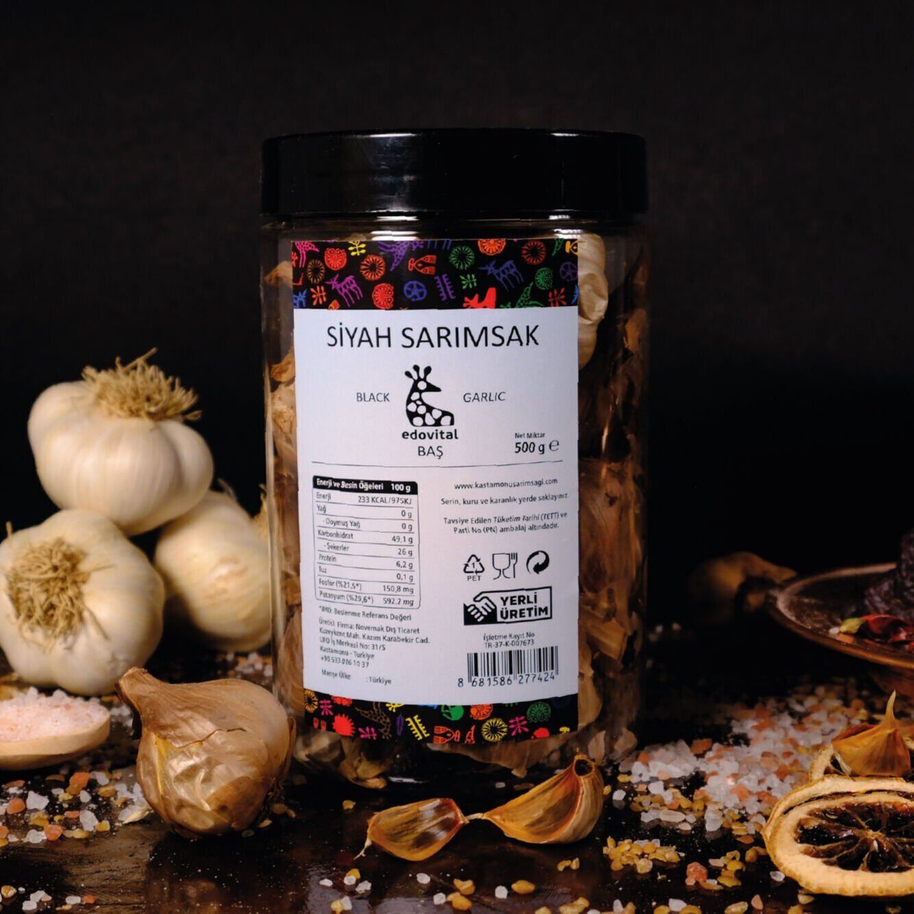 Siyah Sarımsak (Baş)  1000 gr