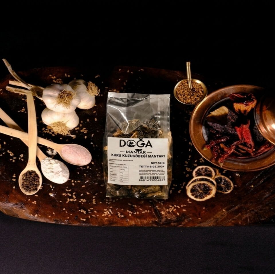 Kuzu Göbeği Mantarı (Kurutulmuş) 50 gr