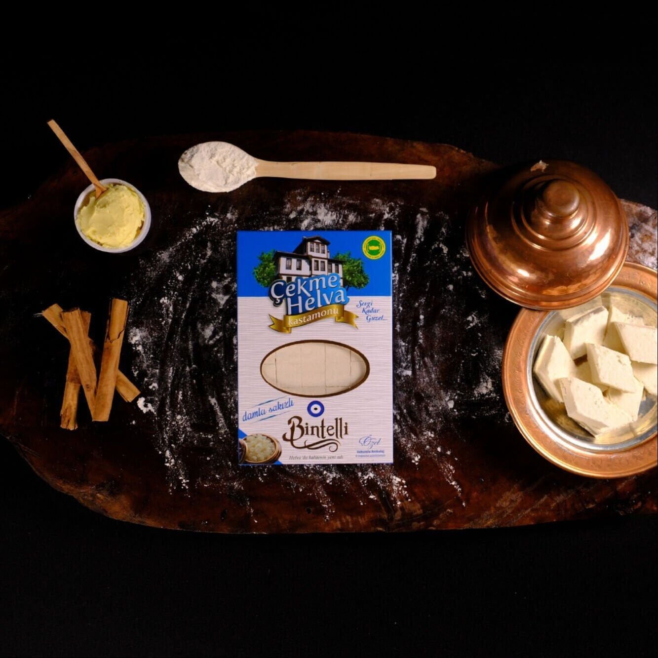 Damla Sakızlı Çekme Helva  250 gr