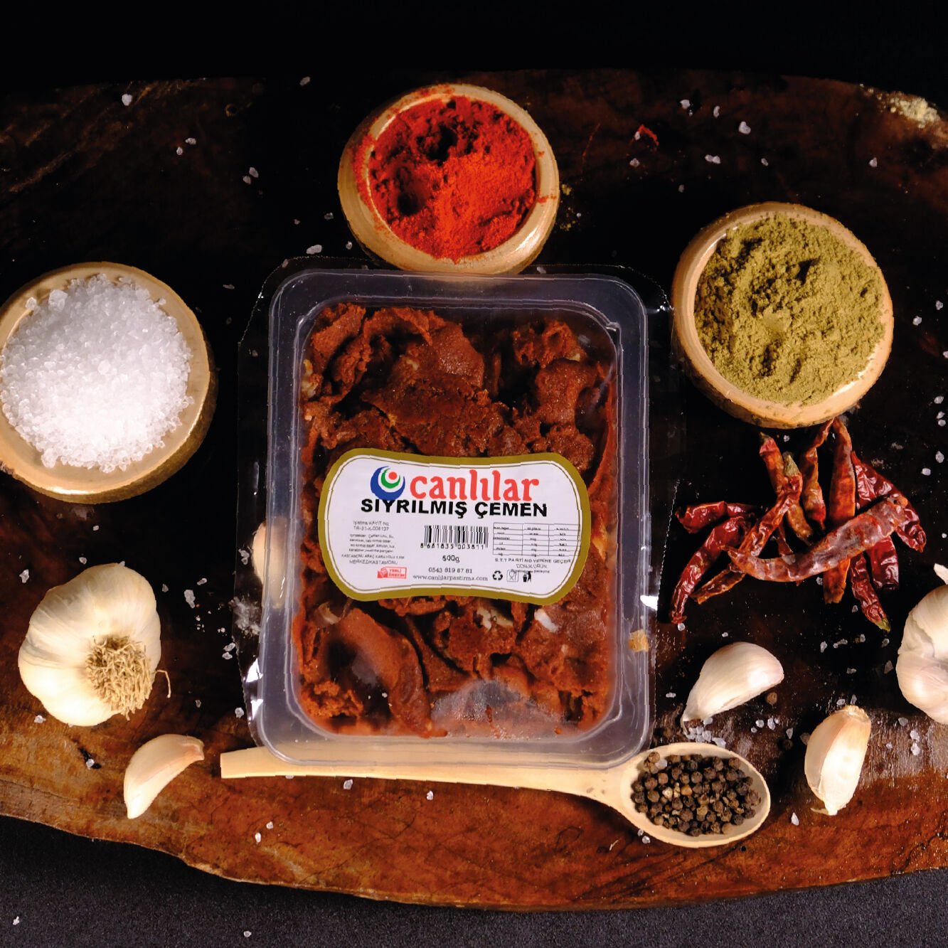 Pastırma Parçalı Çemen 500 gr