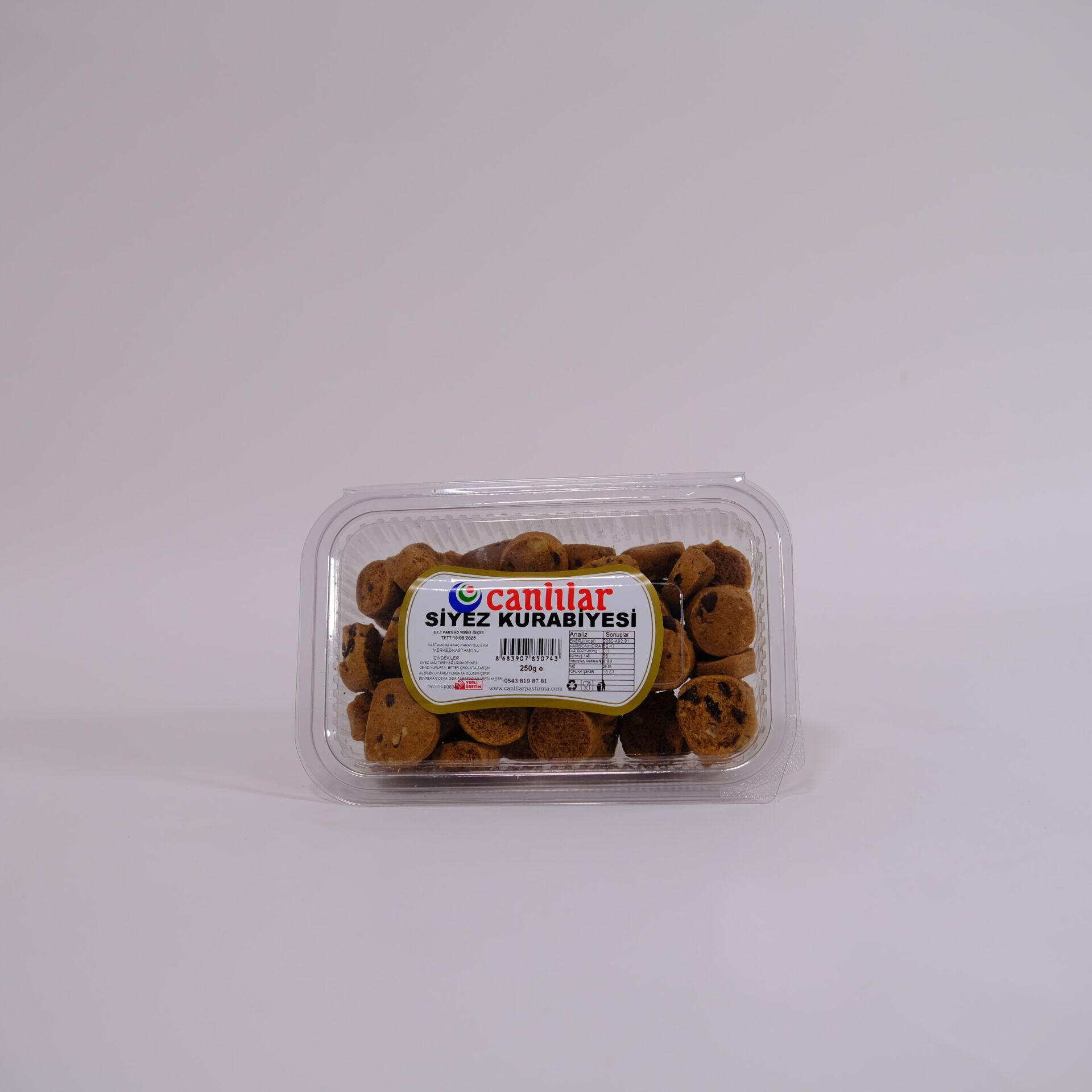 Siyez  Bitter Cevizli Kurabiye 250gr