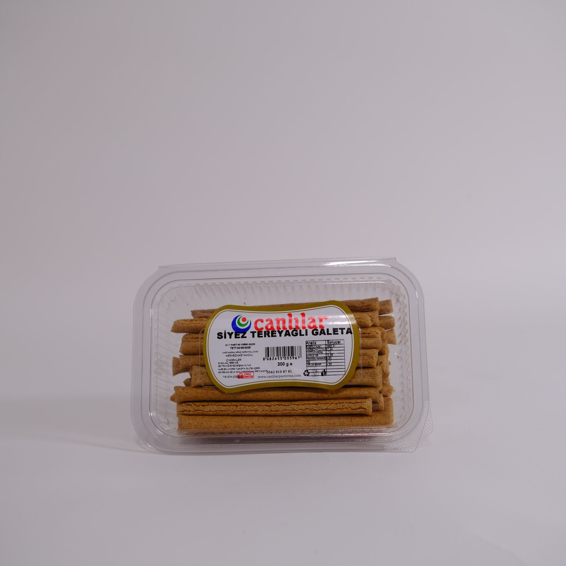 Siyez Kurabiye Galeta 200gr