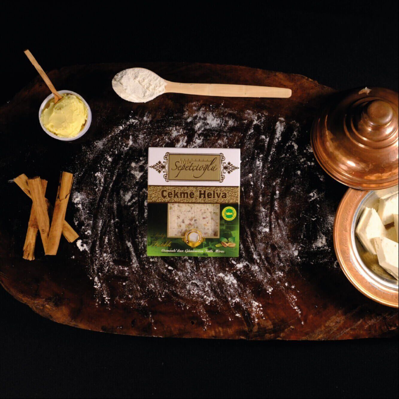 Antep Fıstıklı Çekme Helva 120 gr