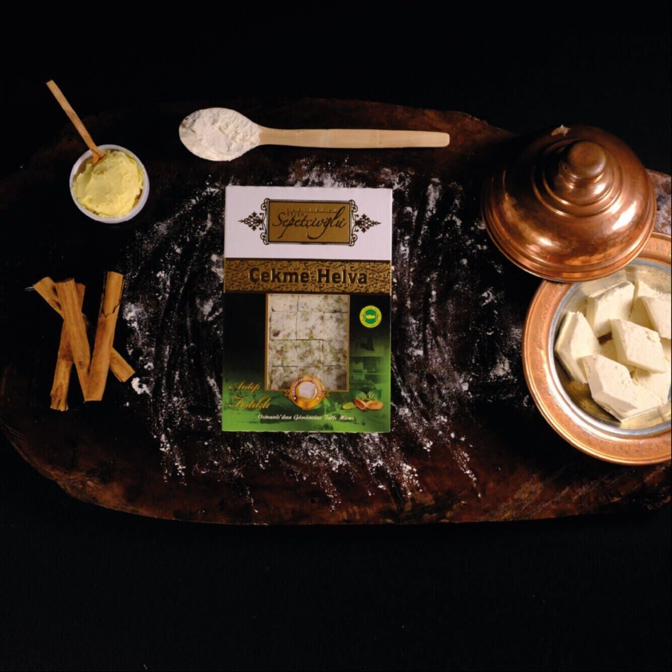 Antep Fıstıklı Çekme Helva 280 gr