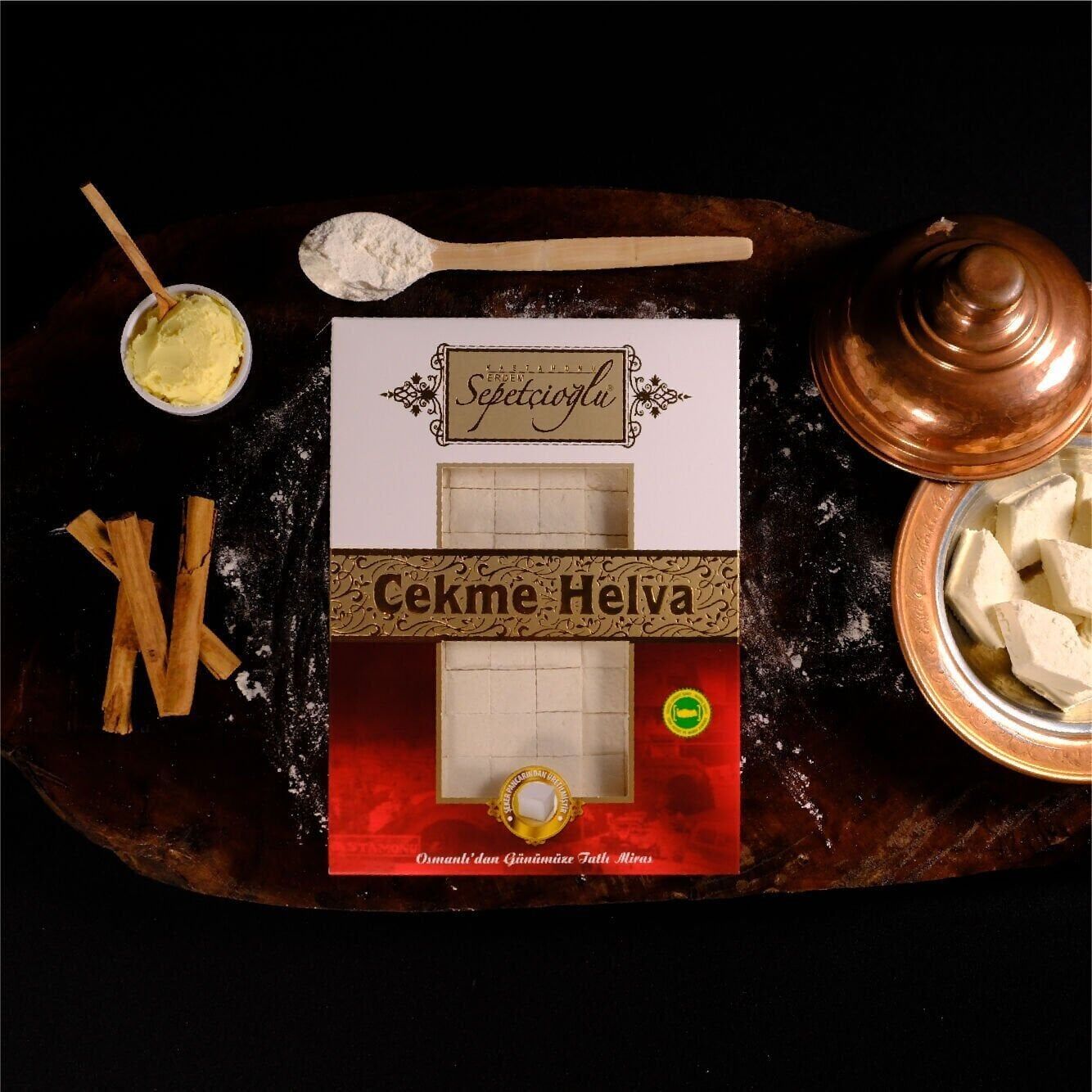 Sade Çekme Helva 550 gr