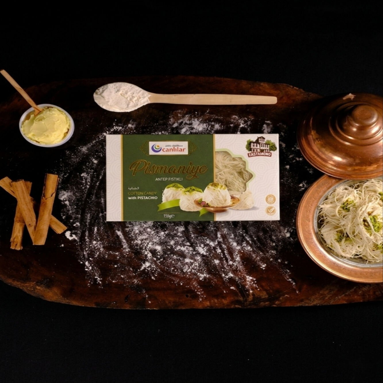 Antep Fıstıklı Pişmaniye 150g