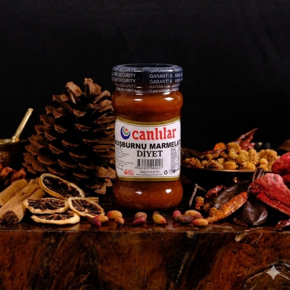 Diyet Kuşburnu Marmelatı 320g